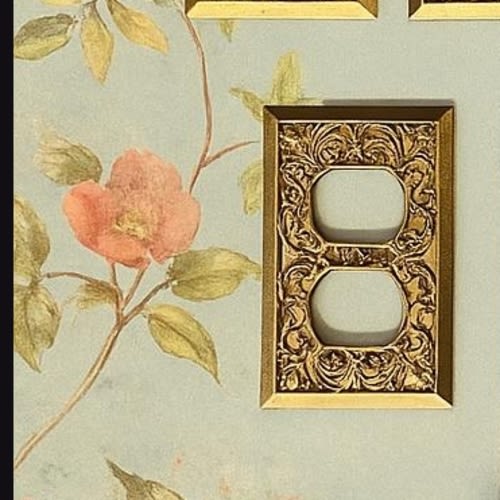 Ornate Vintage Inspired Light Switch Plate Covers (19 Colors) - Etsy