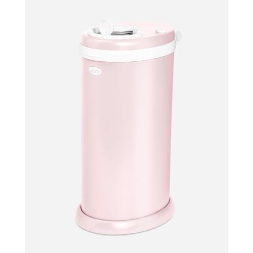 Ubbi Stainless Steel Diaper Pail, No Special Bags, Odor-Locking, Ivory