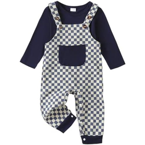 Baby Boy Clothes Fall Winter Newborn Boy Outfits 0 3 6 9 12 18 24 Months Overalls Infant Baby Boys Clothes