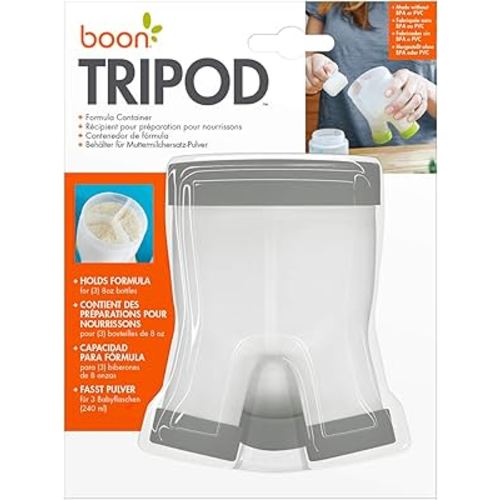 Boon Tripod Formula Container - Gray, 1 Count (Pack of 1)