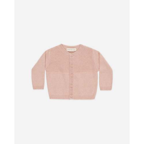 Knit Cardigan || Heathered Rose – Quincy Mae