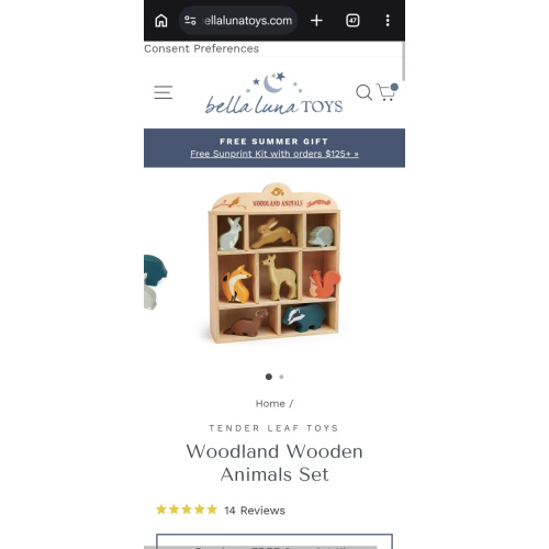 woodland animal set