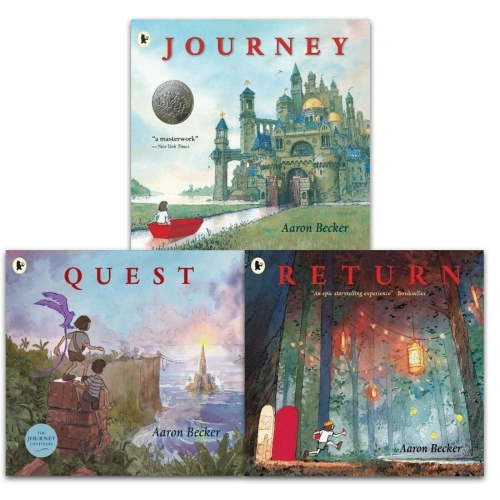 Journey Trilogy 3 Books Collection by Aaron Becker - Age 0-5 - Paperback