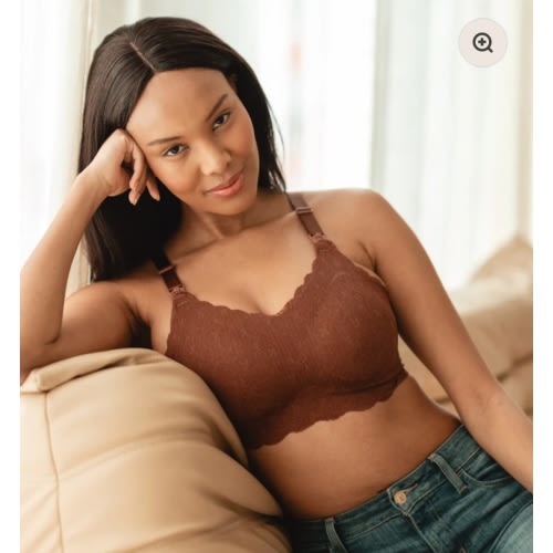 Sienna Sunset Lace Nursing Bra