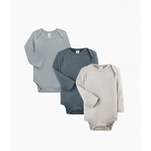 3-Pack Long Sleeve Bodysuit Bundle
