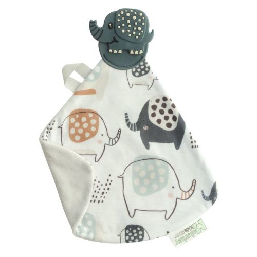 Malarkey Kids Munch-it Teether Blanket - Earnest Elephant