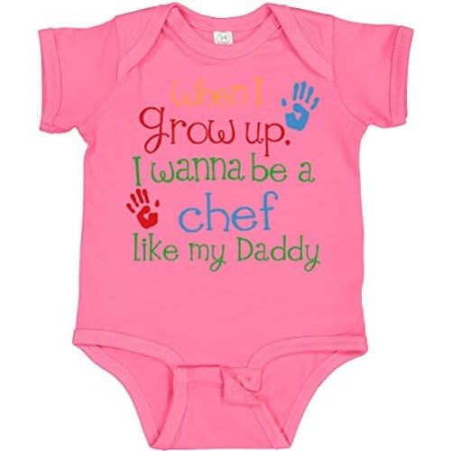 inktastic Chef Like Daddy Baby Bodysuit