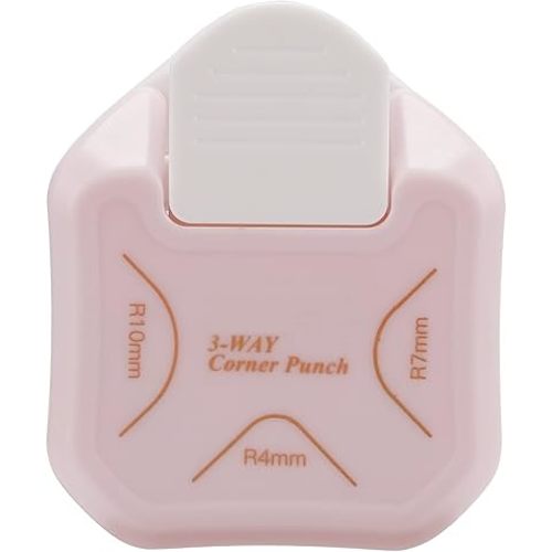 MyArTool 3 Way Corner Rounder Punch, 4mm, 7mm, 10mm 3 in 1 Corner Cutter for Card Making, Laminate, Cardstock, Scrapbooking and Paper Crafts, Business Cards
