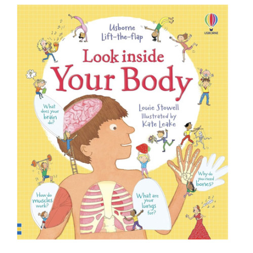 Look Inside Your Body: Interactive Human Body Flap Book For Curious Young Minds