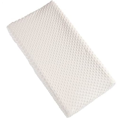 Solid Changing Table Pad Cover Cradle Sheet, Fits 32"/34''x16" Contoured Diaper Changing Pad, Ultra Soft Cozy Minky Dots Plush Changing Table Covers, Breathable Wipeable Removable (Beige)
