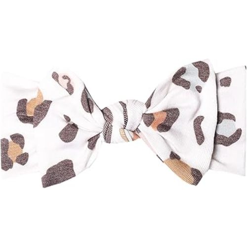 Copper Pearl Baby Bows: Stylish Headbands for Baby Girls, Premium Soft and Stretchy Baby Headbands, Perfect for Newborns, Trendy Designs - Millie