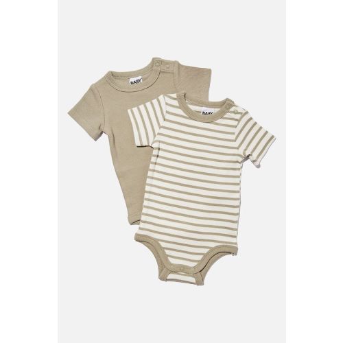 2 Pack Essentials Short Sleeve Bubbysuit