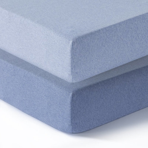 Machine Washable Mayfield Squares Rug 2 Pack, 100% Cotton Jersey Crib Fitted sheets, Baby Crib sheet, Toddler Bed Sheets | Wayfair