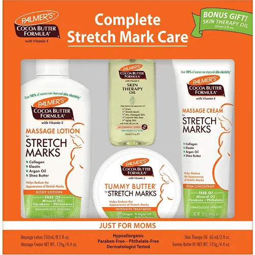Palmer's Cocoa Butter Formula Complete Stretch Mark and Pregnancy Skin Care Kit