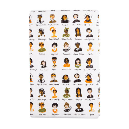 babyletto Women in History Muslin All-Stages Bassinet Sheet | Wayfair