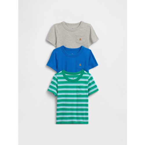 Baby & Toddler Mix & Match Pocket T-Shirt (3-Pack)