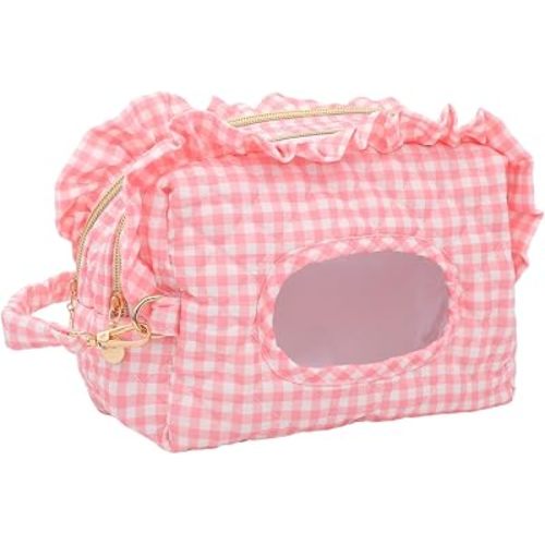 Qulited Diaper and Wipes Pouch Diaper Clutch Travel Wipes Case Dispenser