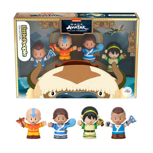 Little People Collector Avatar: The Last Airbender Special Edition Set for Adults & Fans, 4 Figures