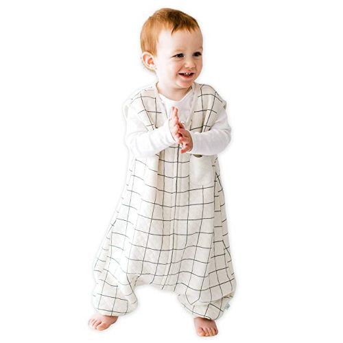 Tealbee Dreamsuit Toddler Sleep Sack with Feet, 12m-2T - Checkered