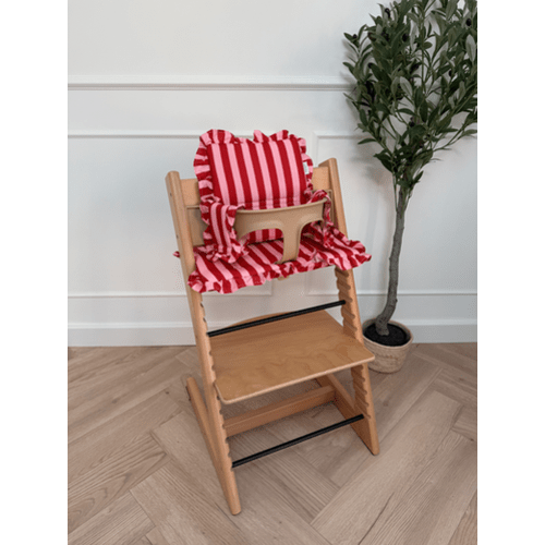 Raspberry Ripple Ruffle 2 in 1 Cushion