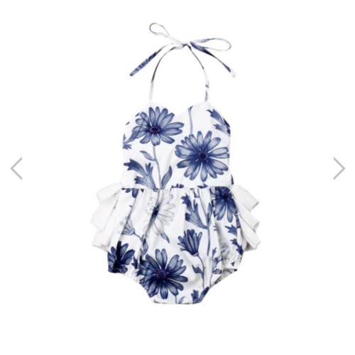 BLU Floral Romper - Hazel & Bo