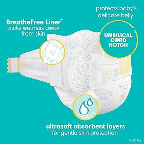 Pampers Baby Diapers - Swaddlers - Size 4, 66 Count, Ultra Absorbent Disposable Infant Diaper