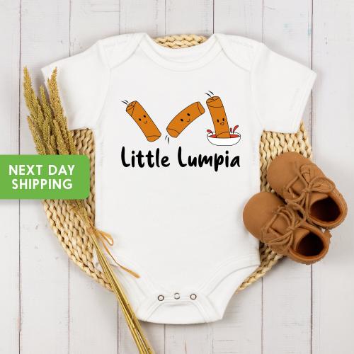 Little Lumpia Baby Onesie®, Cute and Funny Filipino Food Baby Clothes, Girl or Boy Shirt, Unisex Newborn Gift, Flipino Baby Shower Gift