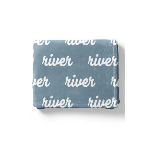 Baby Blues Personalized Color Blanket