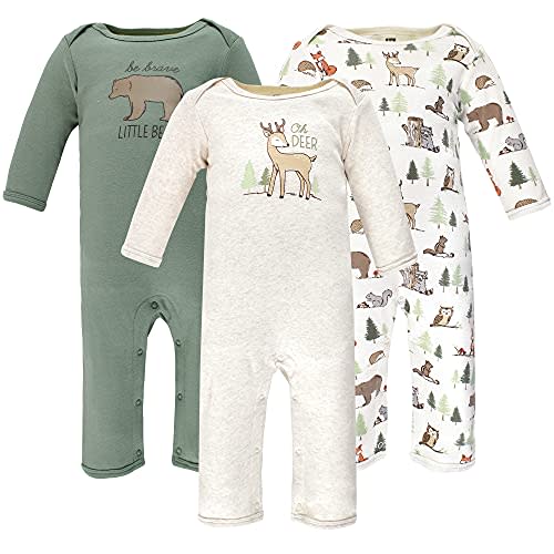 Hudson Baby unisex-child Cotton Coveralls