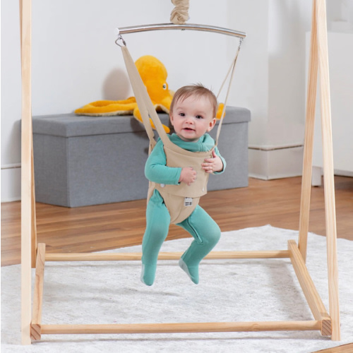 Tulip Foldable Baby Bouncer with Harness | Lightweight & Safe