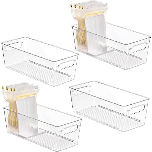 4 Pack Breast Milk Storage Bags Container