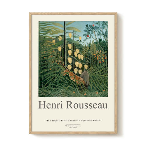 Henri Rousseau - Tropical Forest