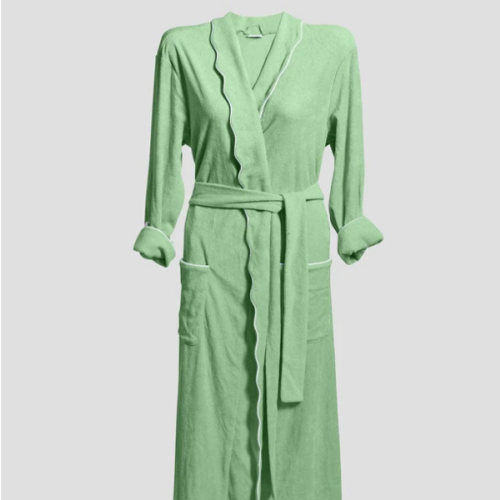Women's Long Scallop Lightweight Robe