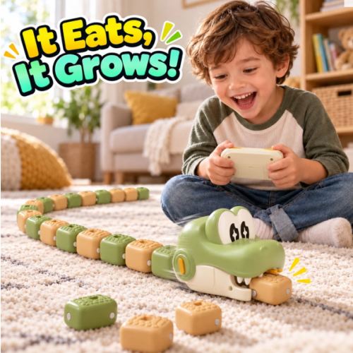 Chomp & Grow Remote Real Life Snake