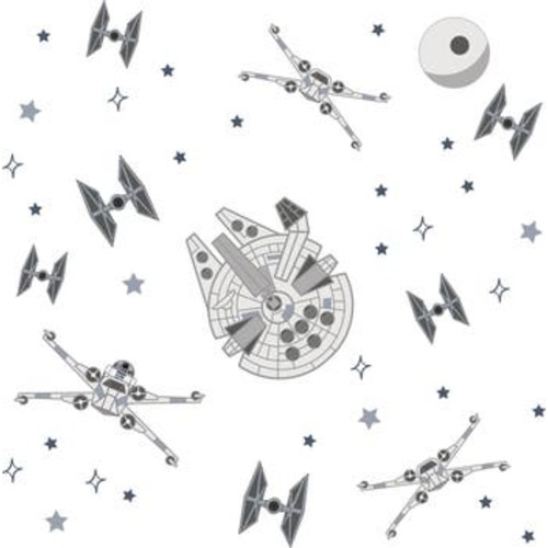 Star Wars Squadron X-Wing/Tie Fighter/Millennium Falcon Wall Decals