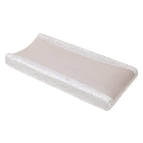 NoJo Disney Winnie The Pooh - Blustery Day Grey and White Super Soft Changing Pad Cover