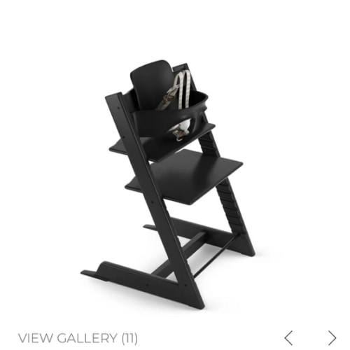 Stokke Tripp Trapp High Chair - Kids' + Baby Furniture - HORNE | Black