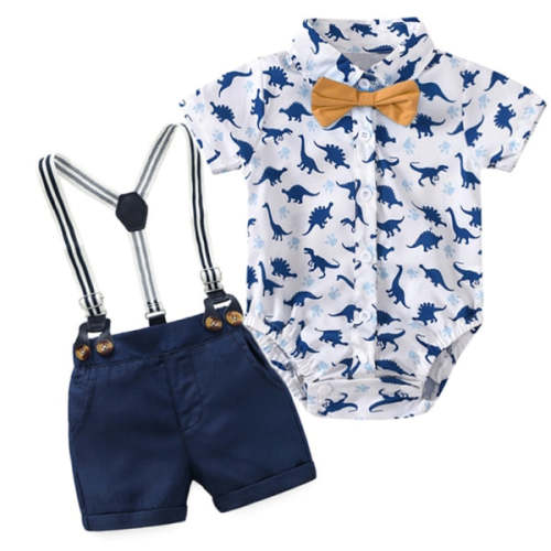 DINOSAUR Gentleman's Outfit - Hazel & Bo
