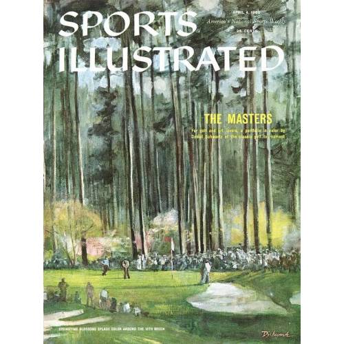 Augusta National Golf Course, 1960 Masters Preview Sports Illustrated Cover Art Print