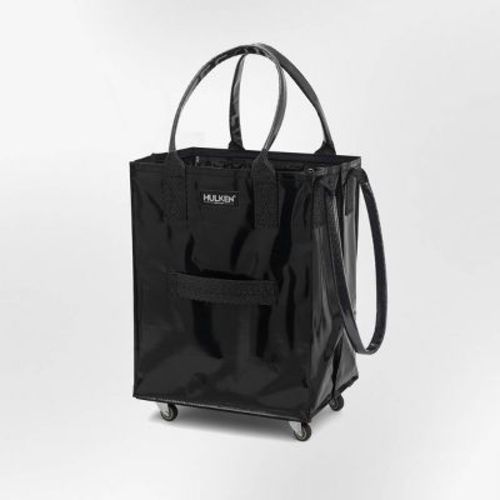 HULKEN Original Rolling Tote Bag Medium Black