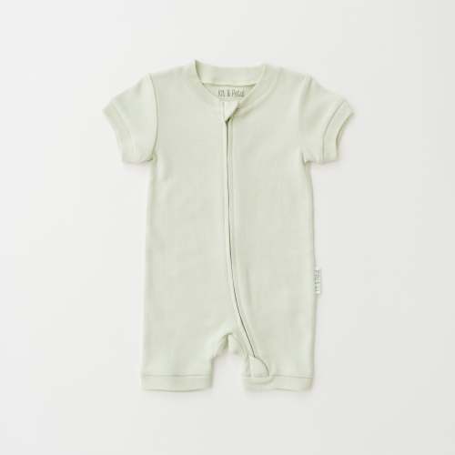 Short Sleeve Romper | Soft, Organic Cotton | All-Day Comfort – Kit & Petal