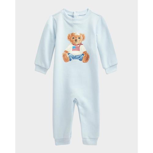 Infant Polo Bear Fleece Coverall