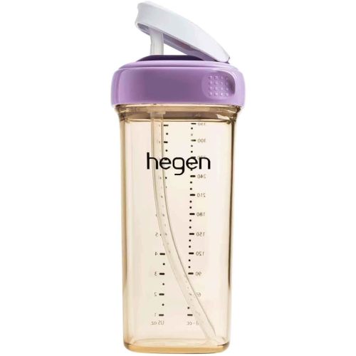 hegen PCTO™ 330ml/11oz Straw Cup PPSU Purple (9 months and above)