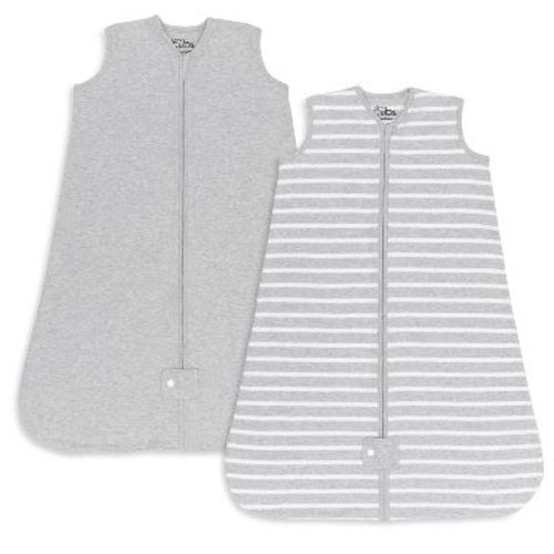 Sleep Bag, Sack for Baby, 2 Pack, Breathable Wearable Blanket by Comfy Cubs, Small - Gray