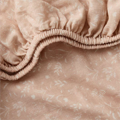 Supersoft Little Prairie Organic Cotton Gauze Baby Crib Fitted Sheet