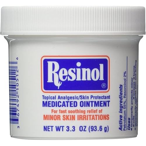 RESINOL OINTMENT JAR Size: 3 OZ (Pack of 2)