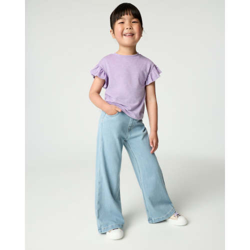Heather Lavender Flutter Tee