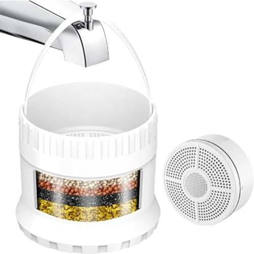 JDO Bath Filter for Tub Faucet - Upgraded 3000 Gallon Bathtub Water Filter