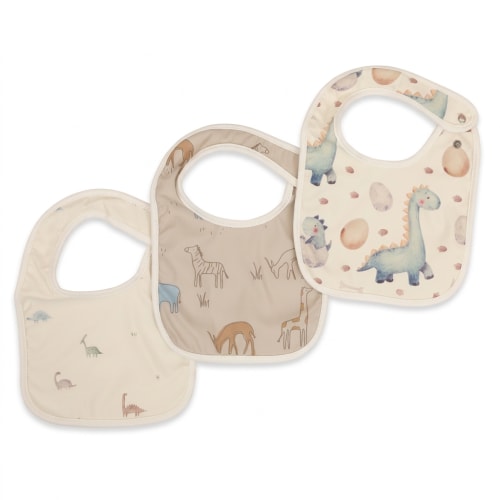 Lullaby Dreams 3-pack Bibs Animals