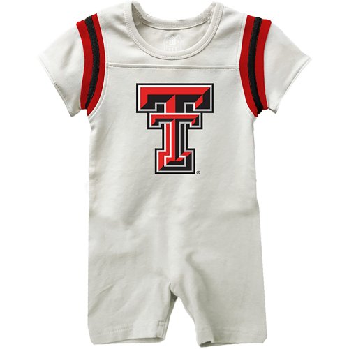 Wes & Willy Infant Boys' Texas Tech University Primary Logo Romper